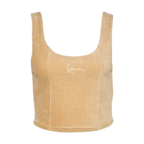 Karl Kani Γυναικεία αμάνικη μπλούζα Signature Corduroy Corset Top